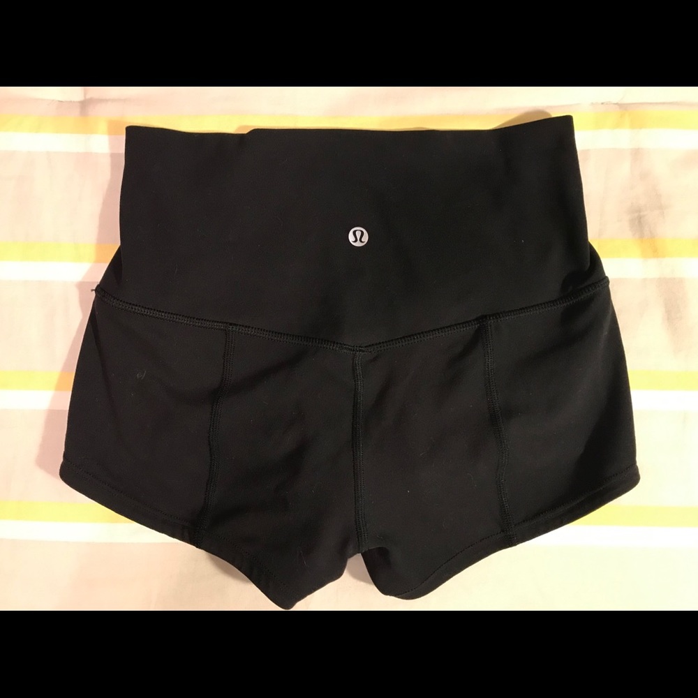 Lululemon Black Athletica Shorts
